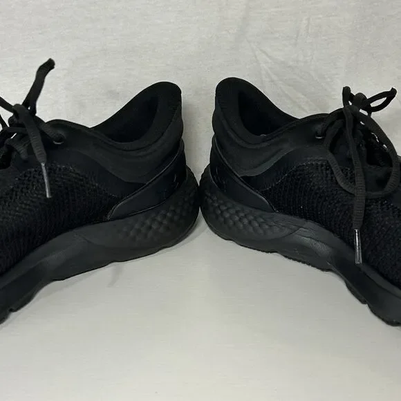 Under Armour Charged Escape 4 Black Black Mens Size 11.5 4E Running Shoe Sneaker - Picture 3 of 8